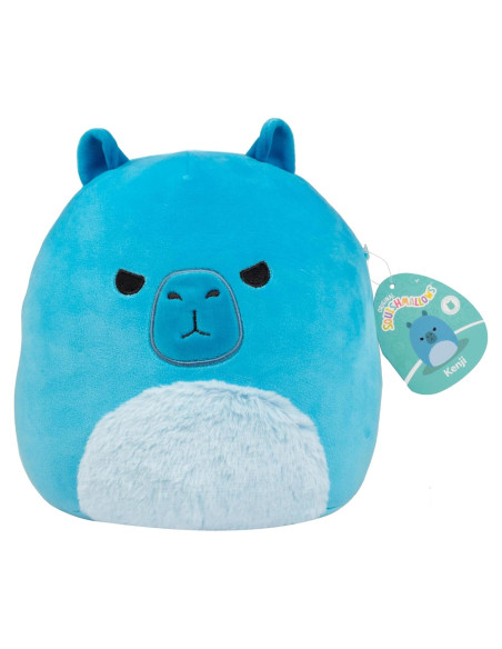 Peluche Squishmallows Kenji Capibara Azul 25cm - Jazwares