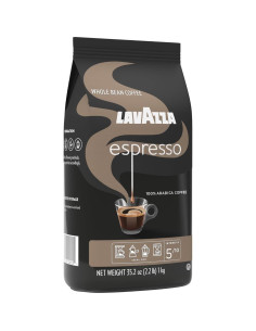 Café en Grano Lavazza Espresso 100% Arábica 1 kg Tostado Medio 2