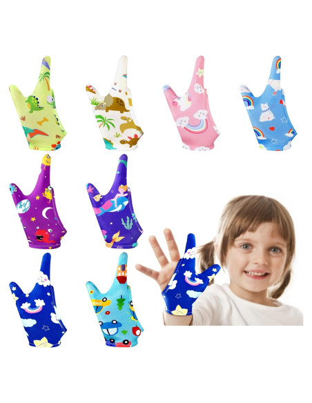 Guantes Antisucio para Niños Janmercy 16 Pcs 3-6 Años