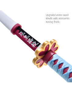 Espada Kanroji Mitsuri Demon Slayer 104 cm con soporte WERKON 2