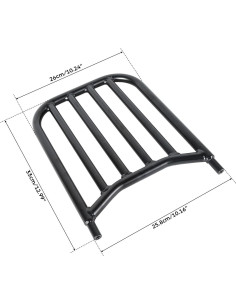 Soporte de Respaldo Sissy Bar TCMT para Indian 2014-2024 2