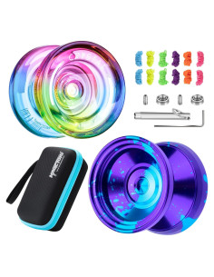 Yoyo ShunRu V8 Azul + K2 Tricolor 2 Pack Responsivo