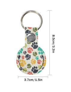 Funda Protectora Rnyleeg Rosa para AirTag - Antirrobo y Resistente 2