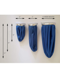 Bolsa de Hielo Reutilizable ProSeries 15.24 cm Azul - Terapia Fría 2