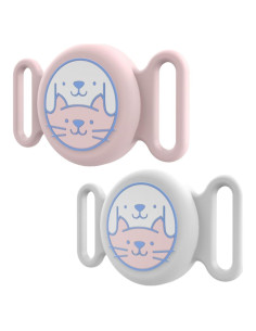 2 Fundas Protectores Silicona Impermeables Oimaigroo para Airtag