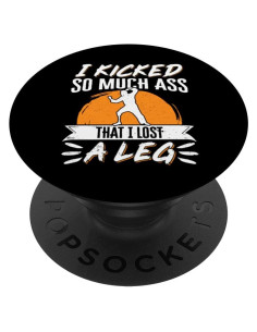 Prótesis de Pierna Amputación PopSockets Negro 13.6g