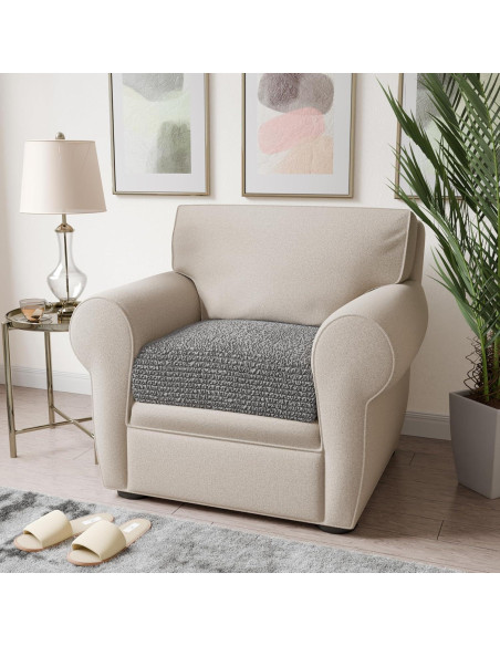 Funda Deslizante para Cojín de Sofá PAULATO - Ceniza