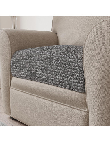 Funda Deslizante para Cojín de Sofá PAULATO - Ceniza