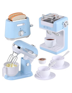 Juego de Cocina Ehome con Cafetera, Batidora y Tostadora