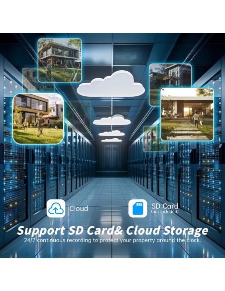 Cámara de Seguridad Bombilla Noahcam 2K Inalámbrica 360