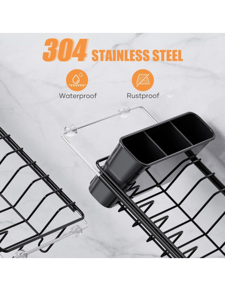 Escurridor de Platos Expandible Kochwert Acero Inoxidable 14-25 cm