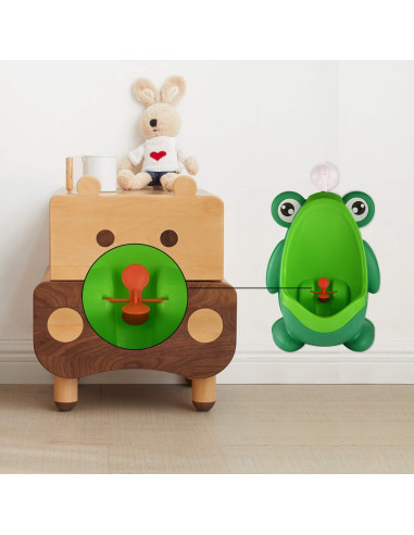 Orinal de Entrenamiento para Niños Rana Verde - 1000ml