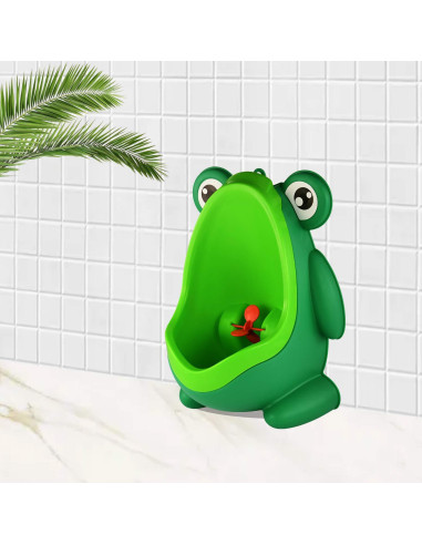 Orinal de Entrenamiento para Niños Rana Verde - 1000ml
