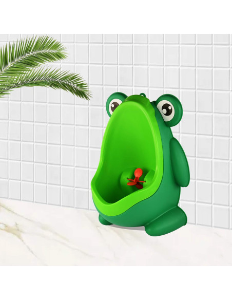 Orinal de Entrenamiento para Niños Rana Verde - 1000ml