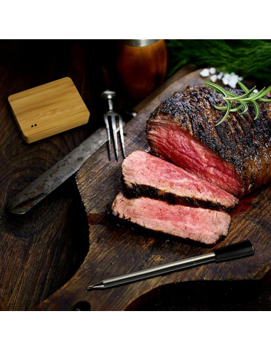 Termómetro de Carne Inalámbrico XiaYchaug Bluetooth 79m