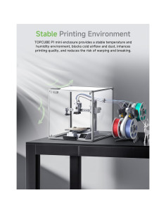 Caja Acrílica para Impresora 3D Topcube A1 Mini 470x470x470mm 2