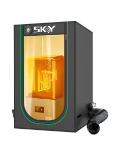 Carpa Cubierta para Impresora 3D Skouphy 61x46x46cm con Ventilación y Luz LED