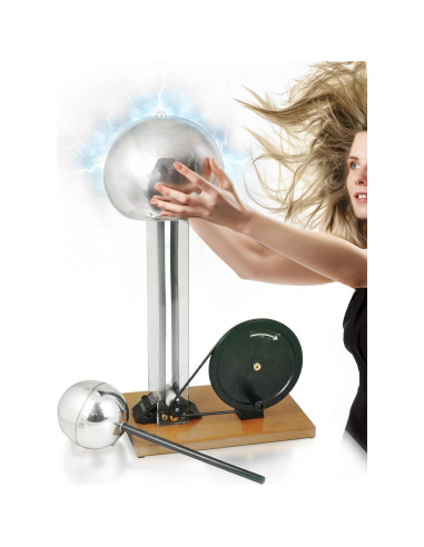Generador Van de Graaff EISCO 100kV Manual 56cm