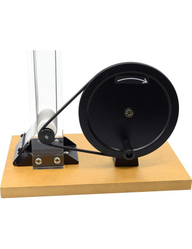 Generador Van de Graaff EISCO 100kV Manual 56cm