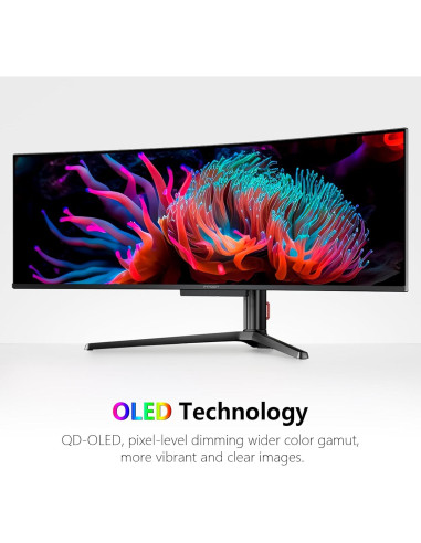 Monitor Curvo INNOCN 49" OLED Ultrawide 5120x1440 144Hz