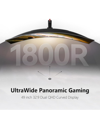 Monitor Curvo INNOCN 49" OLED Ultrawide 5120x1440 144Hz