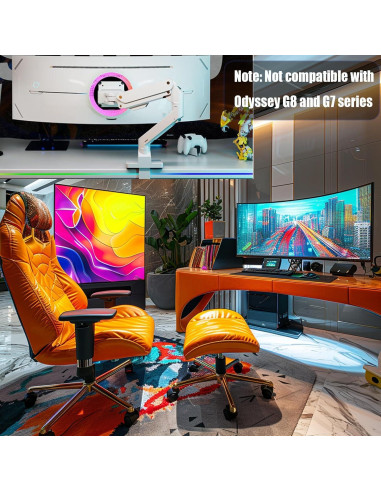 Soporte VESA Montaje Pared Sparkfix para Samsung Odyssey G9 49"