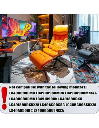 Soporte VESA Montaje Pared Sparkfix para Samsung Odyssey G9 49"