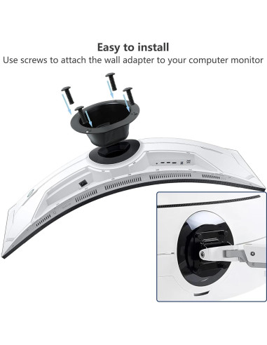 Soporte de Monitor Montaje en Pared Tjyuze para Samsung Odyssey G9 57"