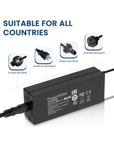 Cargador Adaptador AC 140W PowerHOOD para Samsung Odyssey Neo G7 G8 4K Cargador Adaptador AC 140W PowerHOOD para Samsung Odyssey Neo G7 G8 4K