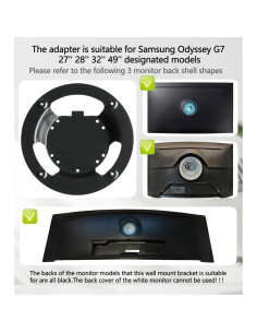Adaptador de Montaje en Pared Samsung Odyssey G7 27-49" 2