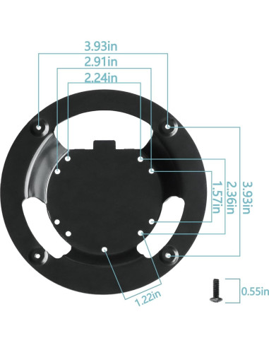 Adaptador de Montaje en Pared Samsung Odyssey G7 27-49"