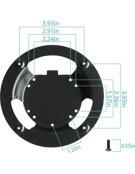 Adaptador de Montaje en Pared Samsung Odyssey G7 27-49"