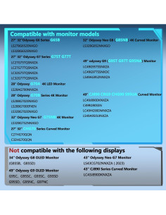 Soporte de Monitor VESA Odyssey G7 G8 G9 Compatible 27-49" 2