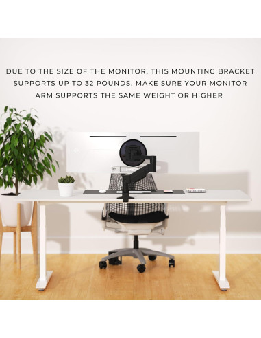 Adaptador VESA HumanCentric para Monitores Samsung Odyssey G9 49"