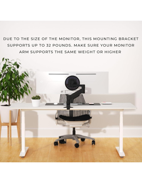 Adaptador VESA HumanCentric para Monitores Samsung Odyssey G9 49"