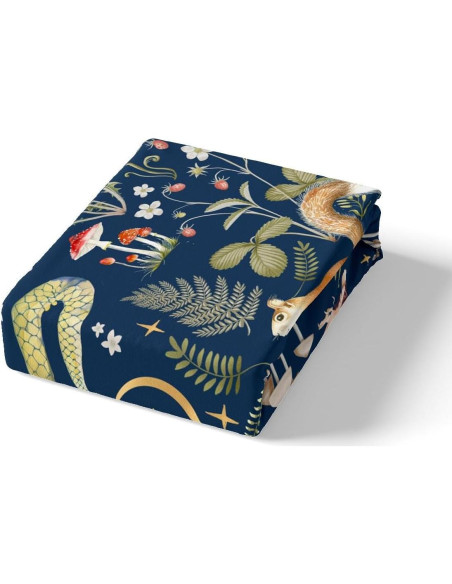 Funda de Edredón Individual Castle Fairy Animales Bohemia