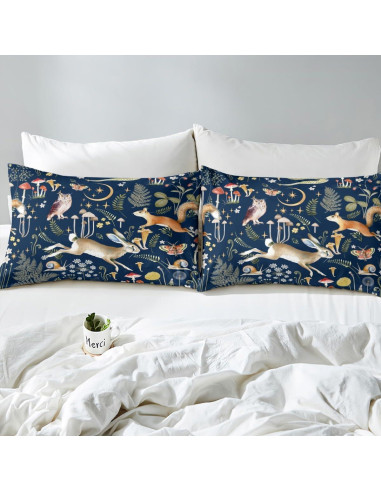 Funda de Edredón Individual Castle Fairy Animales Bohemia