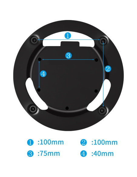 Adaptador VESA JUNBOMAOYI para Monitores Samsung 32" Curvos