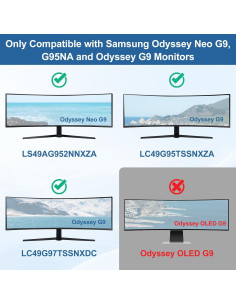 Adaptador VESA Bedycoon para Monitor Samsung Odyssey G9 100x100 2