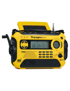 Radio de Emergencia Kaito KA600 Solar y Dynamo AM/FM/NOAA