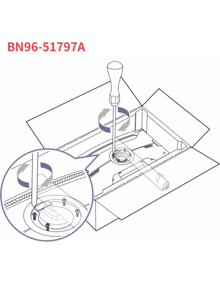 Adaptador de Montaje en Pared Tjweiqing para Monitor Curvo 49"