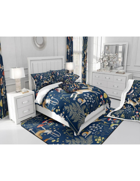 Funda de Edredón Individual Castle Fairy Animales Bohemia