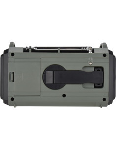 Radio de Emergencia HanRongDa 10000mAh Solar AM/FM NOAA 2