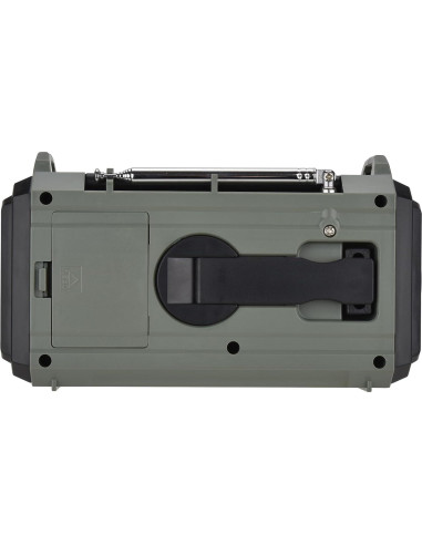 Radio de Emergencia HanRongDa 10000mAh Solar AM/FM NOAA