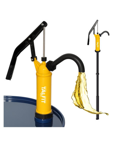 Bomba de Barril TALFIT 55 Galones PP Reforzado Alta Resistencia