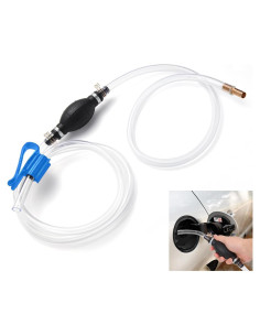 Bomba de Sifón Manual Yetofro HH016 para Gasolina y Agua