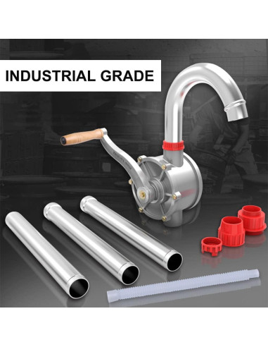 Bomba de Drum Manual LYCARESUN 15-55 Galones Aluminio