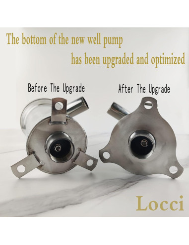 Bomba Manual de Pozo Locci de Acero Inoxidable 7.92m