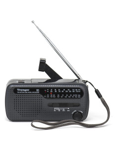 Radio de Emergencia Kaito V1 Voyager Solar/Dynamo AM/FM/SW
