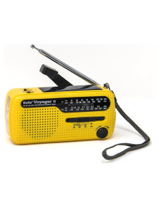 Radio de Emergencia Kaito V2 Solar/Manivela AM/FM NOAA